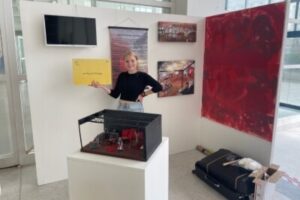 Annamarie Goosley ’23’s passion for scenic design led her to create immersive worlds for theater productions.
