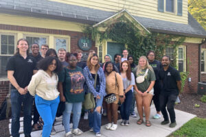 Group in front of ERIE 21 House