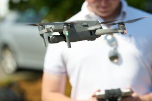 McDevitt Student with Drone