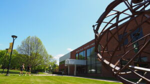 Library entrance