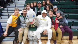 Iggy at a Basketball Game