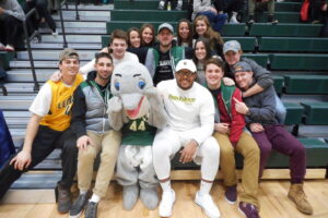 Iggy at a Basketball Game