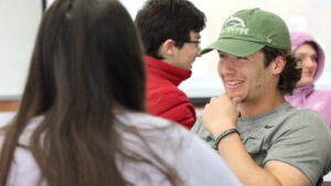 Students in class