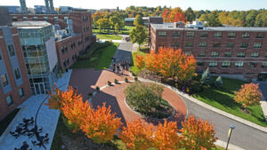 Fall view of campus