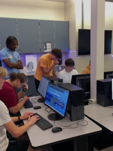 Cybersecurity clinic at local high school