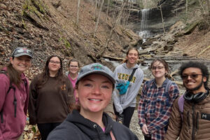 Sustainability club trip to Tinker Falls